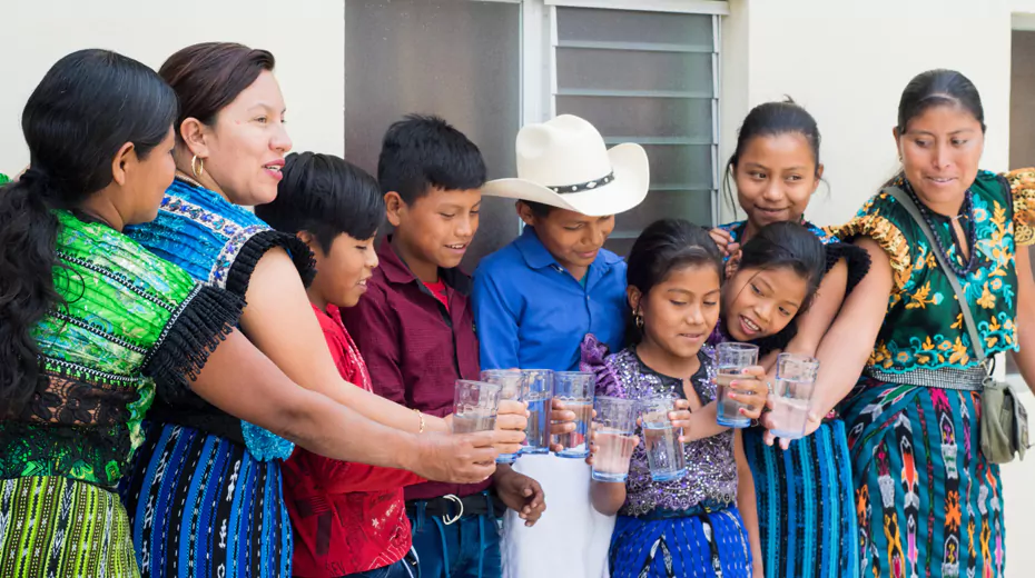 Con Lazos de Agua, 60 comunidades en Guatemala acceden a agua y saneamiento
